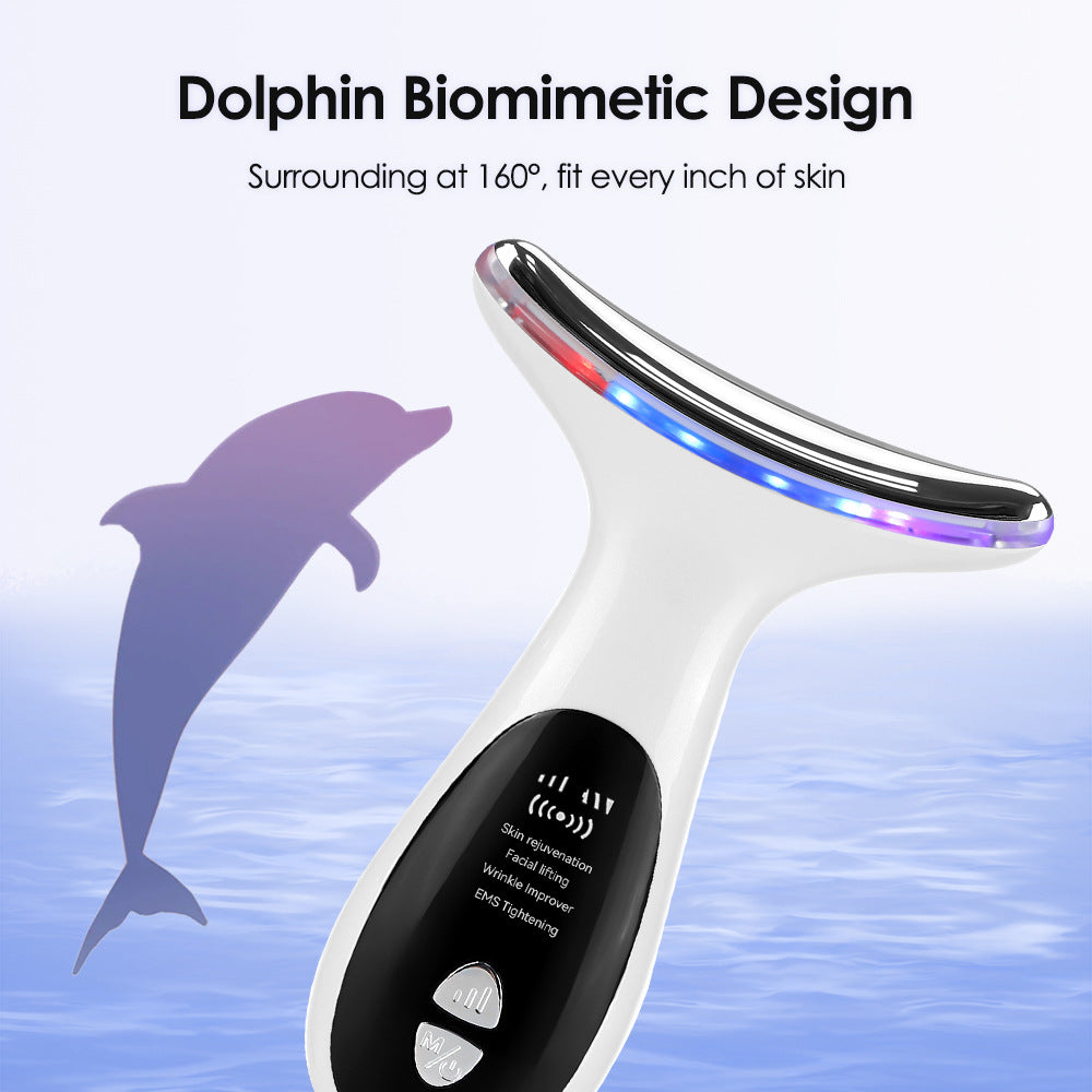 Masajeador de cara y cuello. Reafirma y rejuvenece la piel.