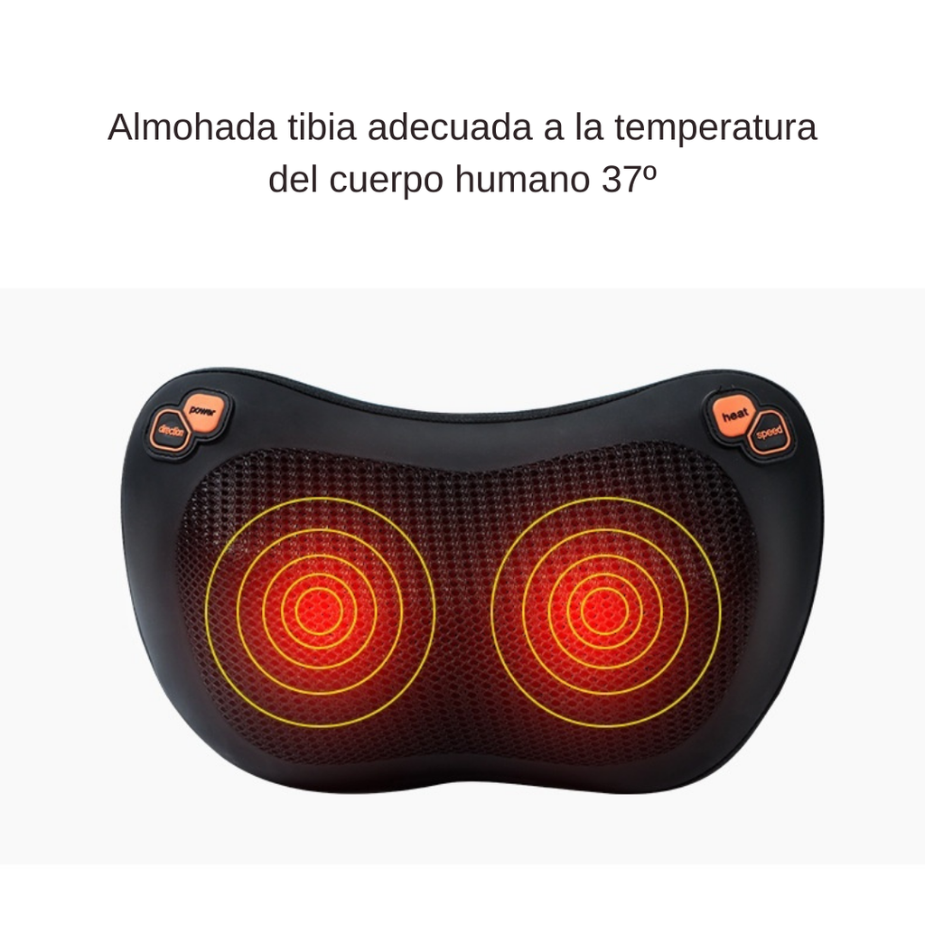 Masajeador de cuello y hombros multiusos con calor infrarrojo