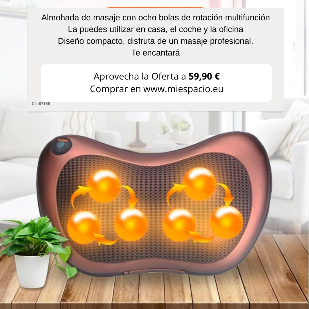 El masajeador que alivia el dolor de espalda sin pagar fisioterapia