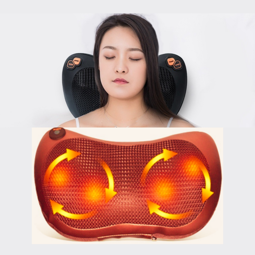 Masajeador de cuello y hombros multiusos con calor infrarrojo